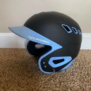 Boombah Black and Blue softball  Helmet